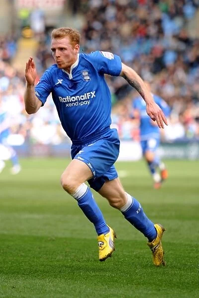 Chris Burke in Action: Birmingham City vs. Coventry City, Npower Championship (2012-03-10, Ricoh Arena)
