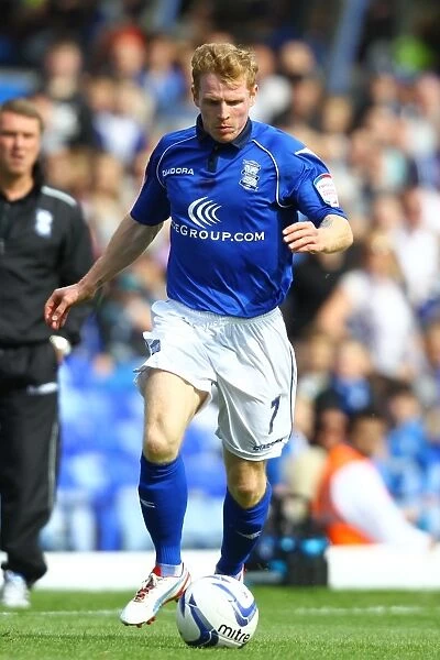 Chris Burke in Action: Birmingham City vs. Peterborough United, Npower Championship Match at St. Andrew's (September 1, 2012)