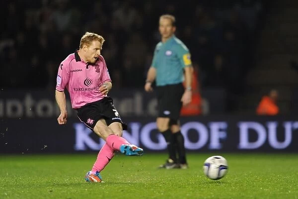 Chris Burke Scores Dramatic Penalty for Birmingham City against Leicester City at King Power Stadium (April 12, 2013)