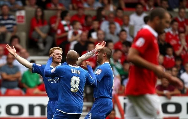 Chris Burke Scores First Goal for Birmingham City Against Nottingham Forest (02-10-2011)