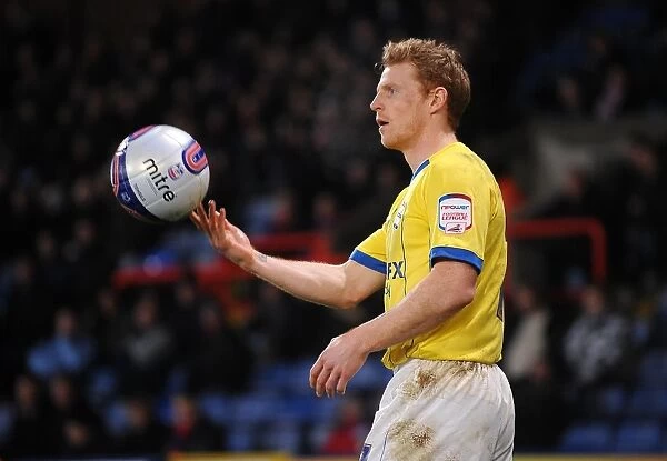 Chris Burke vs. Crystal Palace: Intense Face-Off in Npower Championship Match at Selhurst Park (19-12-2011)