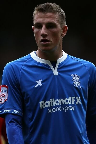Chris Wood Scores the Game-Winning Goal for Birmingham City Against Nottingham Forest at City Ground (02-10-2011)