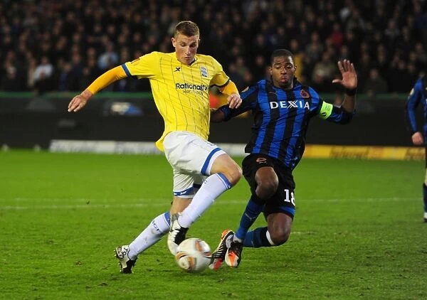Chris Wood's Winning Goal: Birmingham City Secures UEFA Europa League Victory over Club Brugge (October 20, 2011)