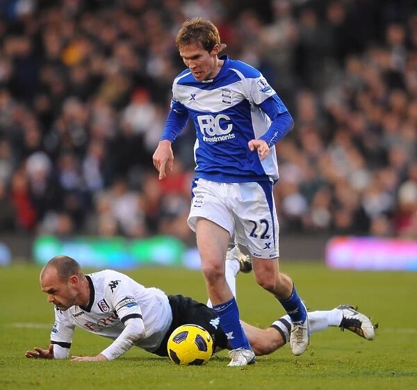 Clash of Midfield Maestros: Murphy vs. Hleb - Birmingham City vs. Fulham, Premier League (2010)