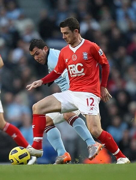 Clash of Tevez and Ferguson: Manchester City vs Birmingham City, Barclays Premier League (13-11-2010)