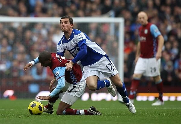 Clash at Villa Park: Ferguson vs. Young - Birmingham City vs. Aston Villa, Premier League (2010)