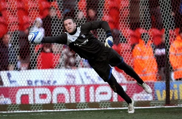 Colin Doyle in Action: Birmingham City vs Doncaster Rovers, Npower Championship (30-03-2012)