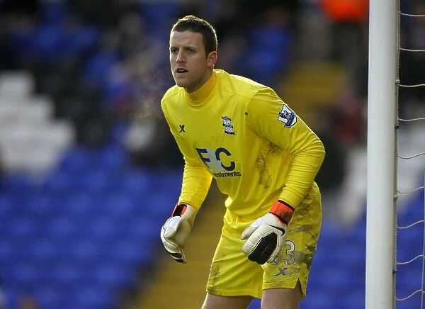 Colin Doyle Protects Birmingham City's Net in FA Cup Fourth Round Clash Against Coventry City (January 2011, St. Andrew's)