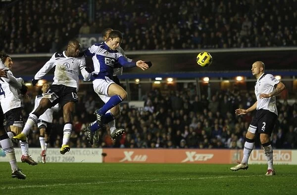 Craig Gardner Scores First Goal: Birmingham City vs. Tottenham Hotspur, Barclays Premier League (04-12-2010)
