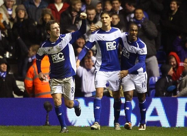 Craig Gardner Scores Historic First Goal for Birmingham City Against Tottenham Hotspur in Premier League (04-12-2010)