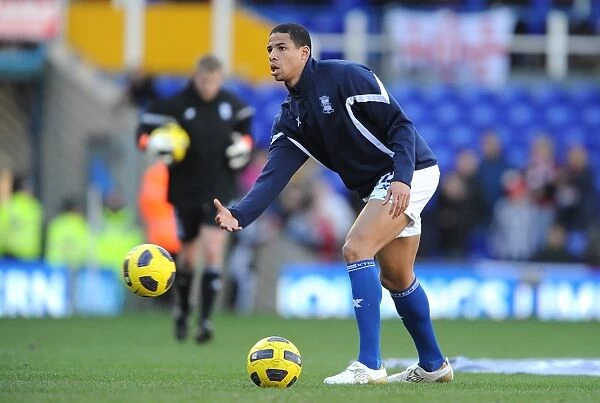 Curtis Davies in Action: Birmingham City vs Stoke City, Barclays Premier League (12-02-2011) - St. Andrew's