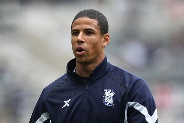 Curtis Davies of Birmingham City Facing Off Against Newcastle United in the Barclays Premier League at St. James Park (07-05-2011)