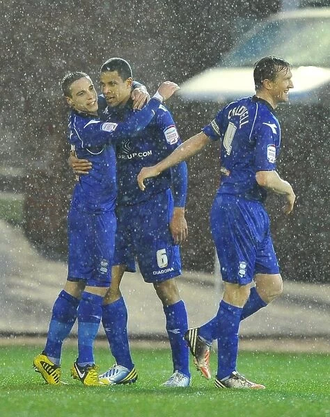 Curtis Davies Scores First Goal for Birmingham City in Barnsley Championship Clash: A Celebratory Moment at Oakwell