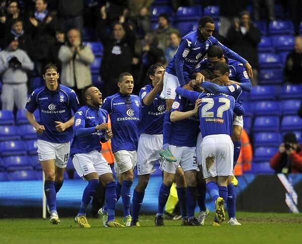 Curtis Davies Scores First Goal for Birmingham City Against Burnley in Npower Championship Match