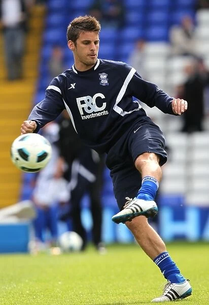 David Bentley Prepares for Premier League Showdown with Bolton Wanderers (02-04-2011)