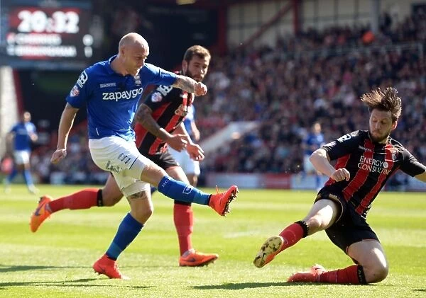 David Cotterill Scores Birmingham City's Second Goal Against Bournemouth in Sky Bet Championship