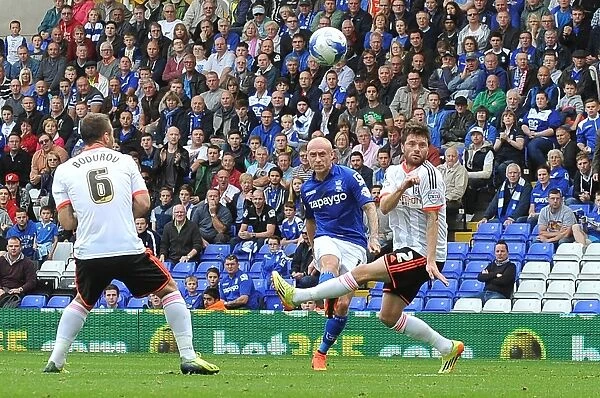 David Cotterill's Stunning Long-Range Goal for Birmingham City Against Fulham