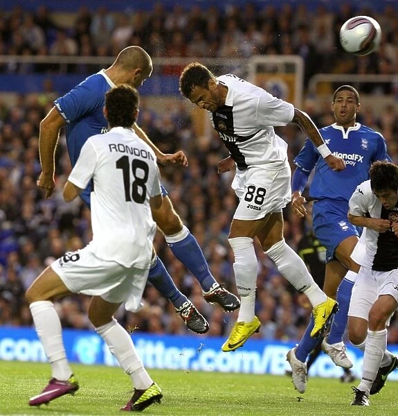 David Murphy Scores Birmingham City's Second Goal in UEFA Europa League Play-Off Against Nacional (2011)
