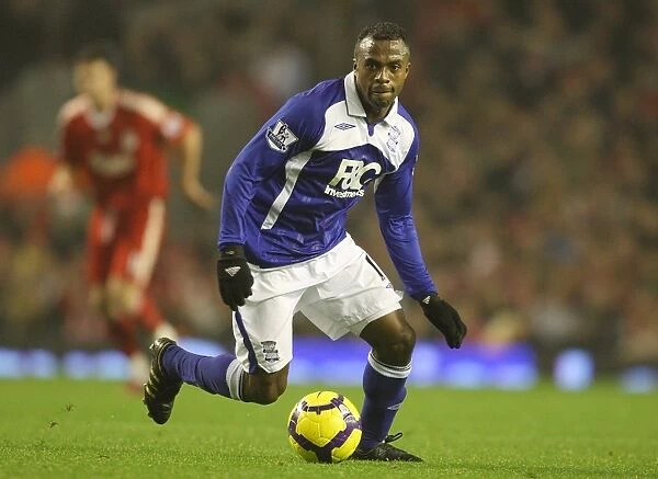 Determined Christian Benitez Shines for Birmingham City Against Liverpool (09-11-2009, Anfield)
