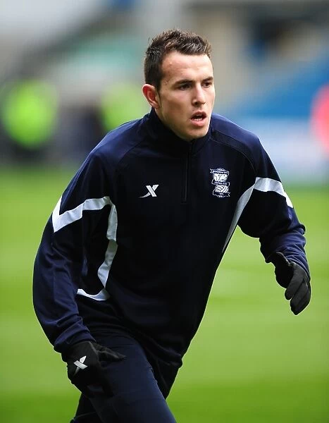 Determined Jordon Mutch Shines: Birmingham City's FA Cup Battle at Millwall's The New Den (08-01-2011)