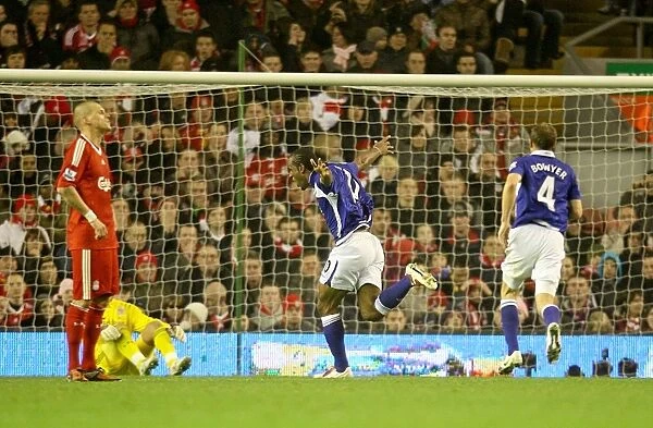 Double Trouble: Cameron Jerome's Brace Fuels Birmingham City's Shocking Premier League Victory at Anfield (09-11-2009)