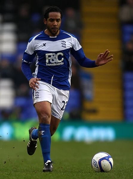 FA Cup Fifth Round Showdown: Jean Beausejour's Battle at St. Andrew's - Birmingham City vs. Sheffield Wednesday