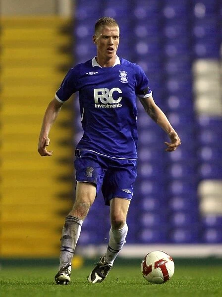 FA Youth Cup Semi-Final: Shaun Timmins in Action for Birmingham City against Liverpool at St. Andrew's