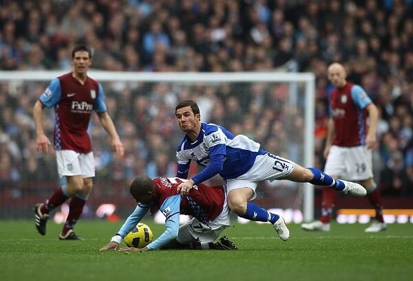 Ferguson vs. Young: A Battle for Supremacy in the Aston Villa vs. Birmingham City Rivalry (Barclays Premier League, October 2010)
