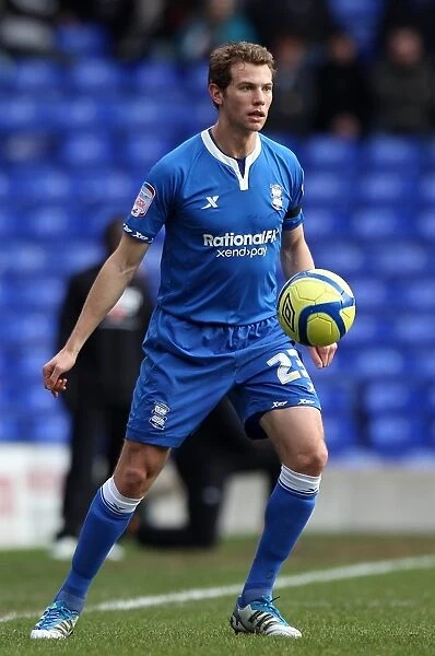Focused on Victory: Jonathan Spector Leads Birmingham City in FA Cup Showdown against Wolverhampton Wanderers (07-01-2012)