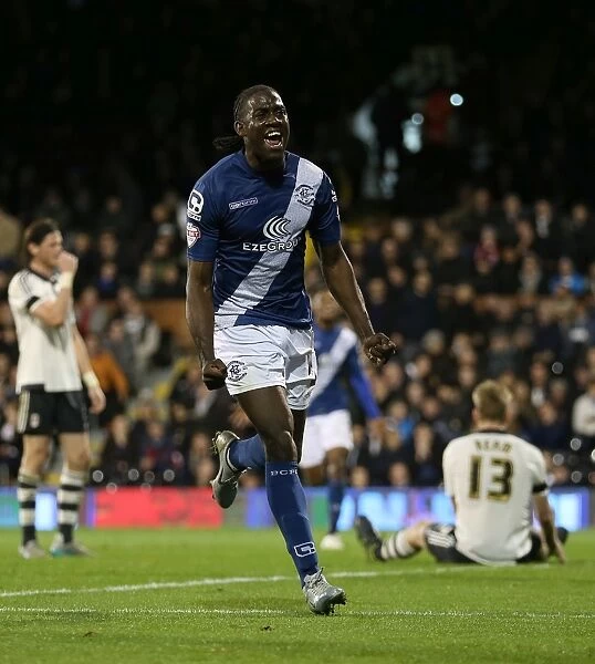 Four-Goal Blitz: Clayton Donaldson Leads Birmingham City to Victory over Fulham (Sky Bet Championship)