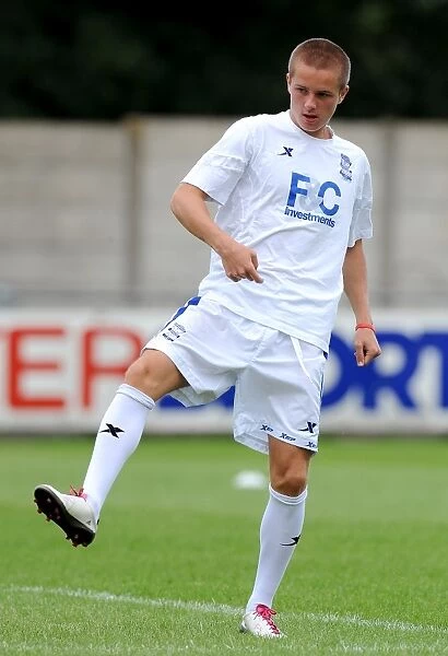 Fraser Kerr in Action: Birmingham City XI vs. Solihull Moors (2010 Pre-Season Friendly)