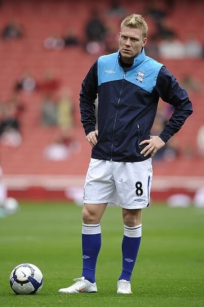 Garry O'Connor: Birmingham City's Star Striker at Emirates Stadium vs. Arsenal (17-10-2009)
