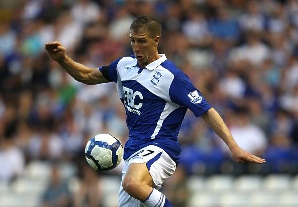 Gregory Vignal in Action: Birmingham City vs. Portsmouth at St. Andrew's (2009)
