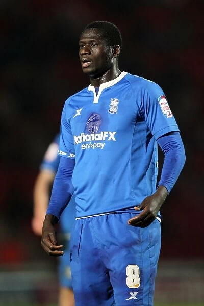 Guirane N'Daw in Action for Birmingham City vs Doncaster Rovers at Keepmoat Stadium (Npower Championship, 2012)