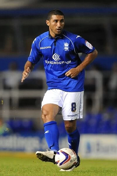 Hayden Mullins Scores the Opener: Birmingham City vs Barnet in Capital One Cup Round 1 at St. Andrew's (14-08-2012)