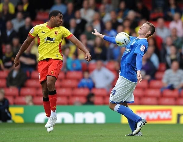 Intense Championship Showdown: Mariappa vs. Wood - A Battle to Remember (28-08-2011, Vicarage Road)