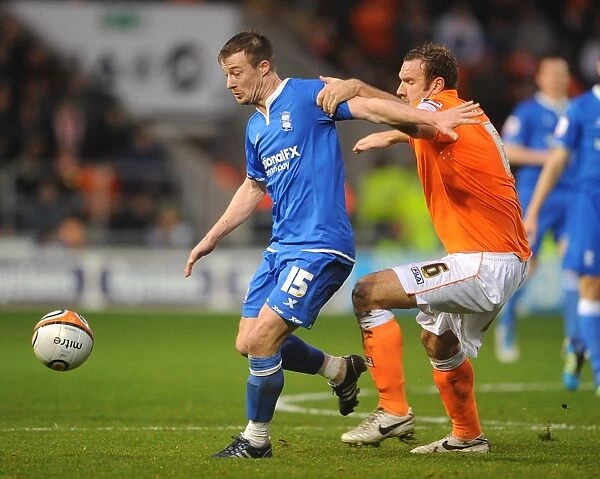 Intense Rivalry: Wade Elliott vs. Ian Evatt - The Birmingham City vs. Blackpool Clash (2011): A Football Battle