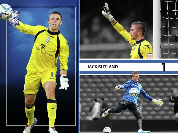 Jack Butland Framed Player Profile Print
