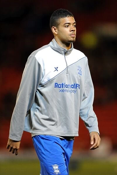 Jake Jervis: Focused in Pre-Match Training Ahead of Barnsley Clash (Npower Championship, 21-02-2012)