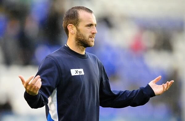 James McFadden in Action: Birmingham City vs Rochdale, Carling Cup Second Round, St. Andrew's (26-08-2010)