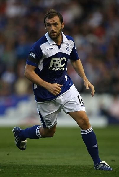 James McFadden: In Action Against Portsmouth - Birmingham City FC, August 19, 2009 (St. Andrew's)