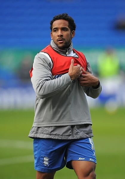 Jean Beausejour in Action: Birmingham City vs. Cardiff City (December 4, 2011)