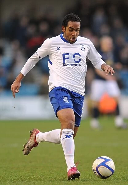 Jean Beausejour's Determined Performance: Birmingham City at Millwall's The New Den in FA Cup Round 3 (08-01-2011)