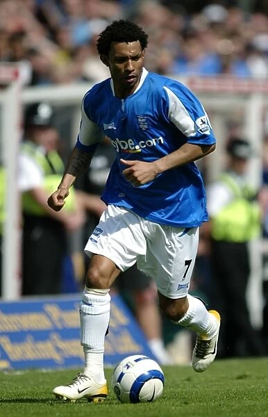 Jermaine Pennant in Action: Birmingham City vs Newcastle United (FA Barclays Premiership, 29-04-2006, St. Andrew's)