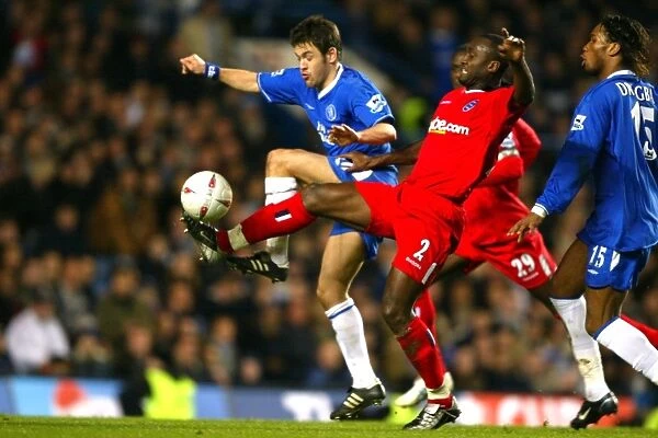Joe Cole vs. Olivier Tebily: A FA Cup Fourth Round Battle at Stamford Bridge (Birmingham City vs. Chelsea, 30-01-2005)