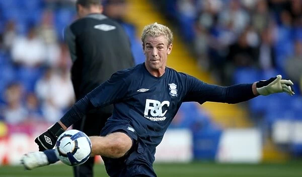 Joe Hart in Action: Birmingham City vs Portsmouth, Barclays Premier League (09-08-2009)