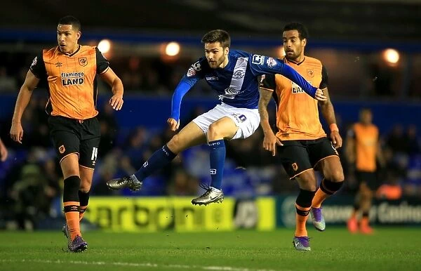 Jon Toral Scores First Goal for Birmingham City against Hull in Sky Bet Championship Match at St. Andrews