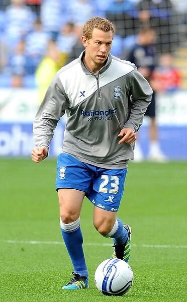 Jonathan Spector in Action for Birmingham City against Reading at Madejski Stadium (November 6, 2011)