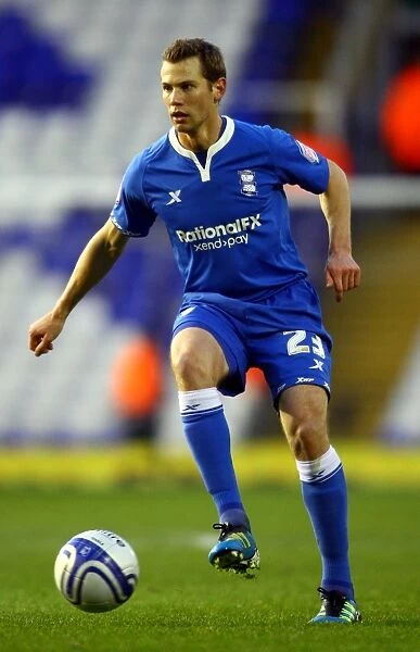 Jonathan Spector in Action for Birmingham City vs Doncaster Rovers at St. Andrew's (Npower Championship, 10-12-2011)