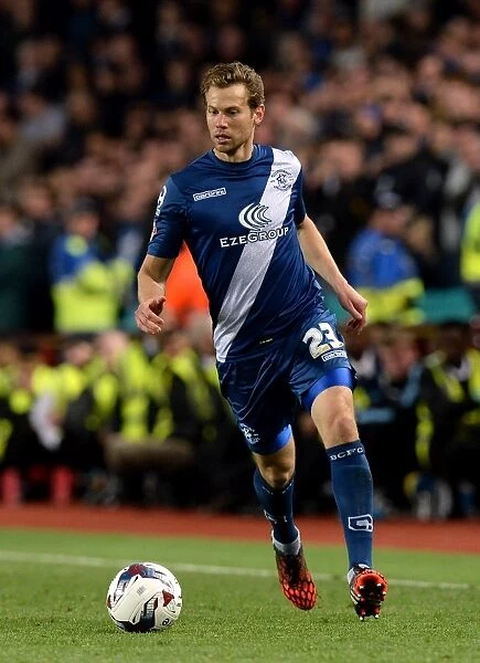 Jonathan Spector vs. Aston Villa: Birmingham City's Star Player Faces Off in the Capital One Cup Third Round at Villa Park